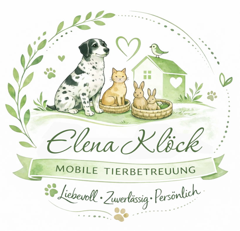Logo - Elena Klöck - Mobile Tierbetreuung Memmingen